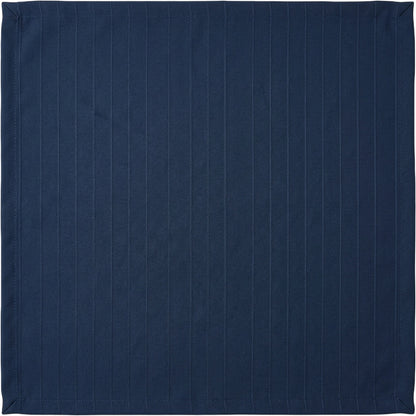 Vlyox Recycled Polyester Pinstripe Tablecloth 150 × 240 cm Midnight Blue - Product view